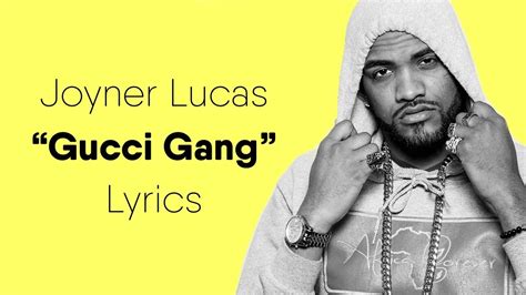 gucci gang remix joyner lucas lyrics|joyner lucas remix.